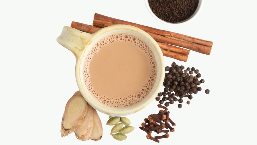 karak tea with ingridient